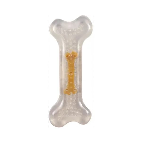 FLAMINGO Hueso transparente para perros con sabor a pollo 1 uds - 1 ud - Imagen del producto en Findit