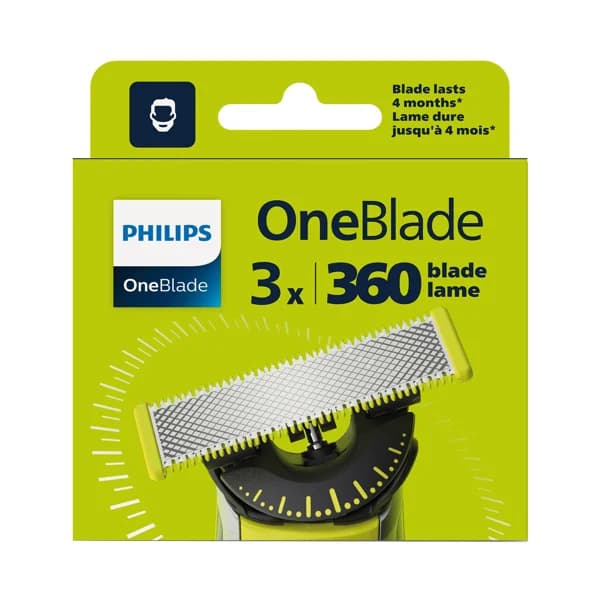 PHILIPS Oneblade 360 Cuchillas de afetiar 3 uds. - 1 ud - Imagen del producto en Findit