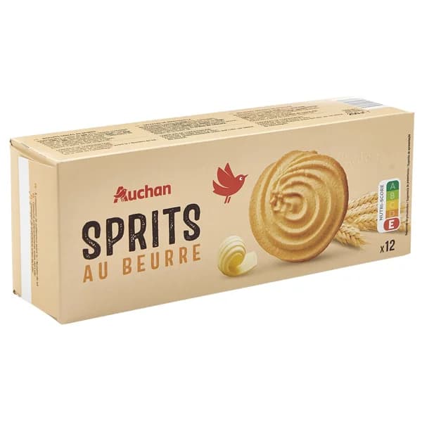 PRODUCTO ALCAMPO Galletas sprits de mantequilla 250 g. - 0.25 kg - Imagen del producto en Findit