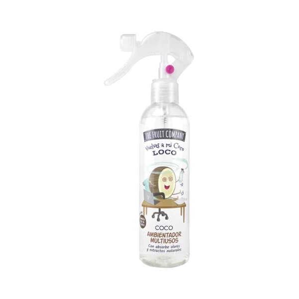 THE FRUIT COMPANY Ambientador en spray multiusos con olor a coco 250 ml. - 0.25 l - Imagen del producto en Findit
