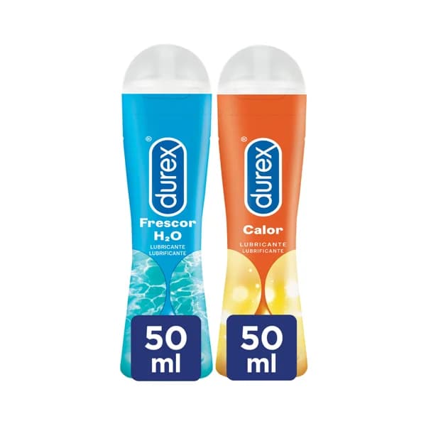 DUREX Pack de 2 geles lubricantes íntimos uno con efecto frio y otro con efecto calor DUREX. - 0.1 l - Imagen del producto en Findit