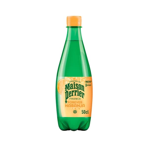 MAISON PERRIER Agua mineral con gas, sabor a naranja 50 cl. - 0.5 l - Imagen del producto en Findit