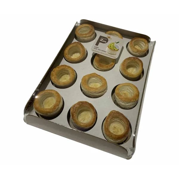 Vol-au-vent 38 mm 12 unidades 60 gr. - 0.06 kg - Imagen del producto en Findit