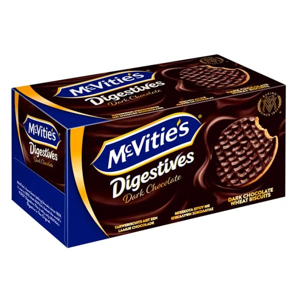 Mc VITIE'S Galleta digestive choco negro 200 g. - 0.2 kg - Imagen del producto en Findit