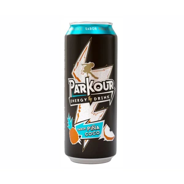 PARKOUR Bebida energética piña lata 50 cl. - 0.5 l - Imagen del producto en Findit