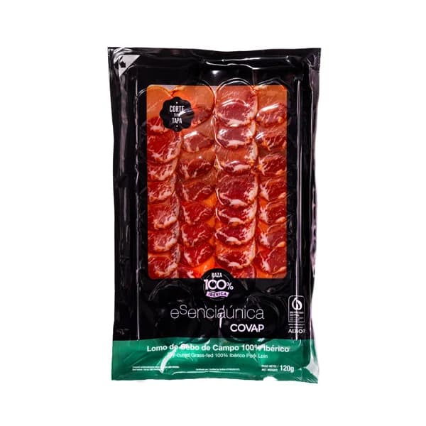 COVAP Lomo de cebo de campo 100% raza ibérica  120 g. - 0.12 kg - Imagen del producto en Findit