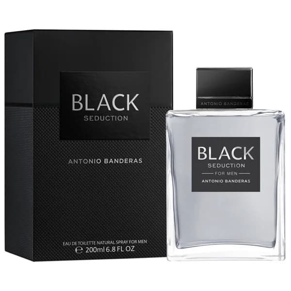 ANTONIO BANDERAS Eau de toilette para hombre con vaporizador en spray ANTONIO BANDERAS Black seduction 200 ml. - 0.2 l - Imagen del producto en Findit