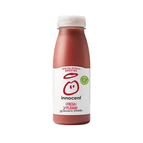 Smoothie fresa y plátano  INNOCENT 250 ml. - 0.25 l - Imagen del producto en Findit
