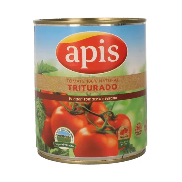 APIS Tomate triturado natural lata de 800 g. - 0.8 kg - Imagen del producto en Findit