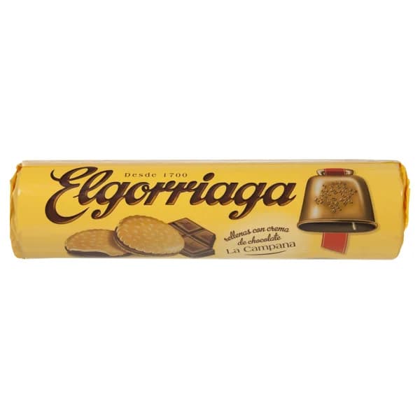 ELGORRIAGA Galletas rellenas de chocolate 500 g. - 0.5 kg - Imagen del producto en Findit