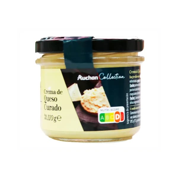PRODUCTO ALCAMPO Collection Crema de queso curado 110 g. - 0.11 kg - Imagen del producto en Findit