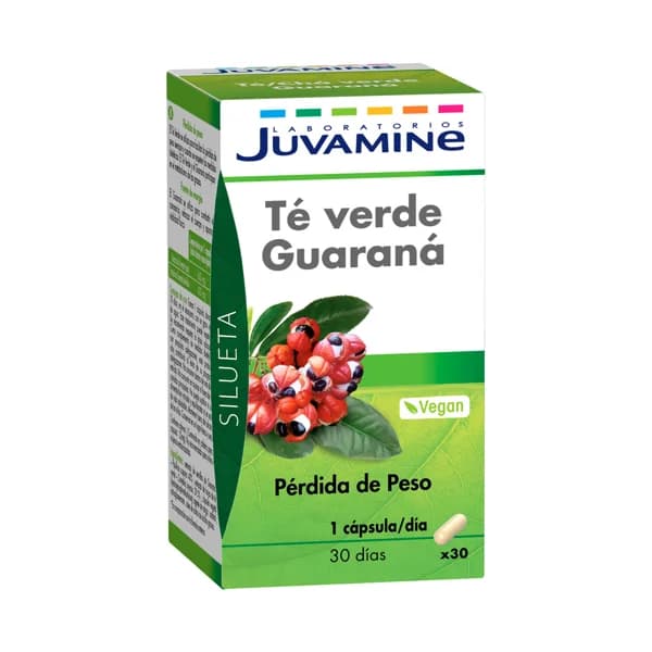 JUVAMINE Te Verde Con Guarana Acción Adelgazante 30 uds. - 1 ud - Imagen del producto en Findit