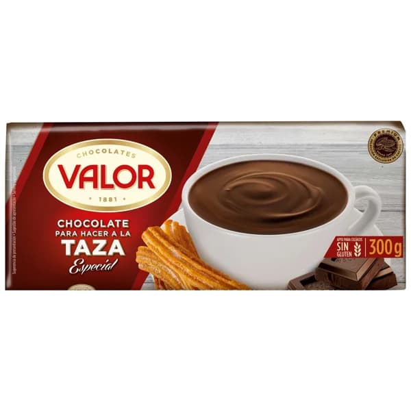 VALOR Chocolate especial a la taza 300 g. - 0.3 kg - Imagen del producto en Findit