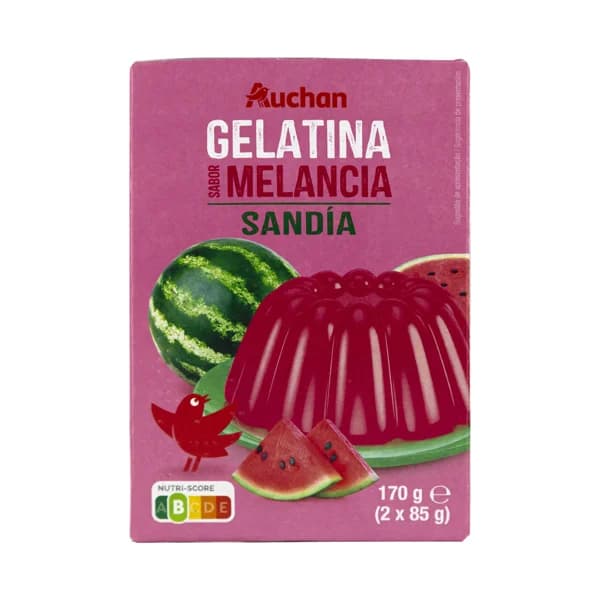 PRODUCTO ALCAMPO Gelatina en polvo con sabor a sandia 170 g. - 0.17 kg - Imagen del producto en Findit