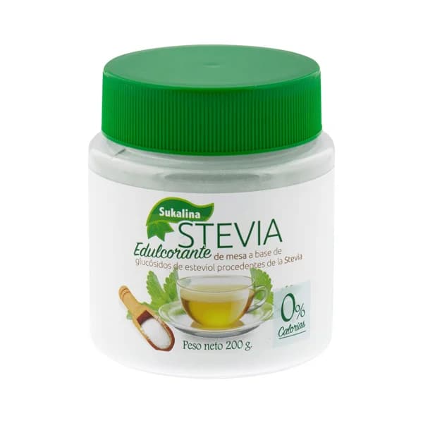 SUKALIA Stevia edulcorante en polvo, 200 g. - 0.2 kg - Imagen del producto en Findit