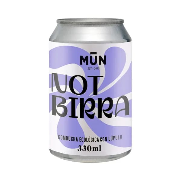 MUN Notbirra Kombucha BIO con lúpulo 330 ml. - 0.33 l - Imagen del producto en Findit