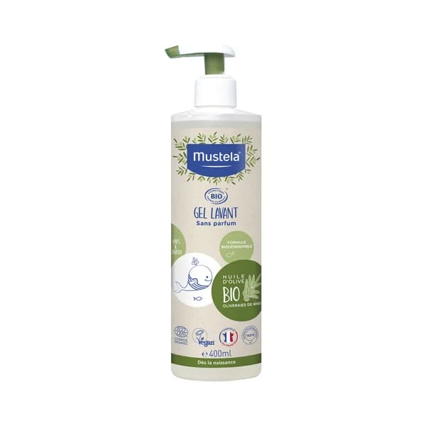 MUSTELA Bio Gel y champú bio, para toda la familia 400 ml. - 0.4 l - Imagen del producto en Findit