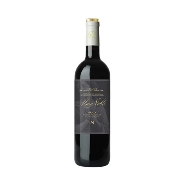 ALMA NOBLE Vendimia seleccionada Vino tinto crianza con D.O. Ca. Rioja botella 75 cl. - 1 ud - Imagen del producto en Findit
