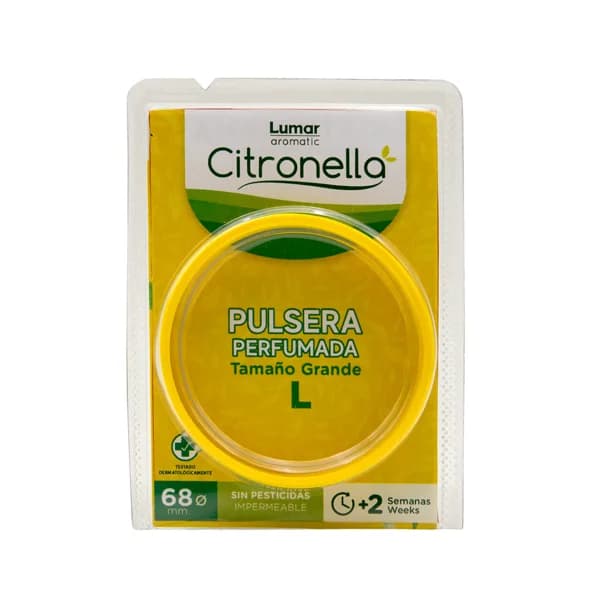 LUMAR Pulsera de citronela talla L. - 1 ud - Imagen del producto en Findit