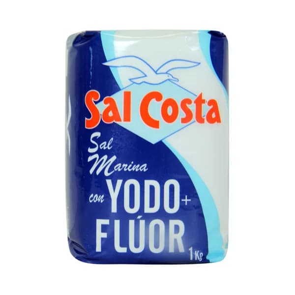 SAL COSTA Sal yodada con flúor SAL COSTA 1 kg. - 1 kg - Imagen del producto en Findit