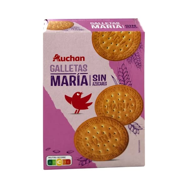 PRODUCTO ALCAMPO Galletas María sin azúcares añadidos y con edulcorantes 400 g. - 0.4 kg - Imagen del producto en Findit