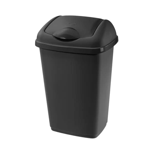 ACTUEL Cubo de basura de 25 l, con tapa abatible. - 1 ud - Imagen del producto en Findit