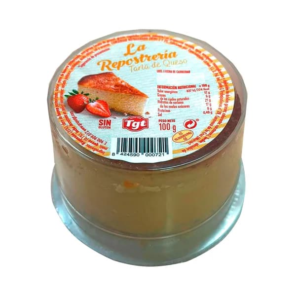 LA REPOSTERÍA Tarta de queso 100 g. - 0.1 kg - Imagen del producto en Findit