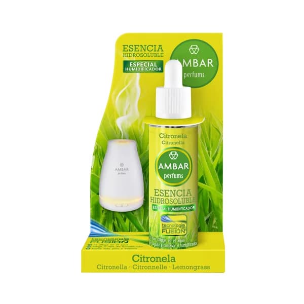 AMBAR Esencia hidrosoluble de citronela, especial para humidificador 50 ml. - 0.05 l - Imagen del producto en Findit