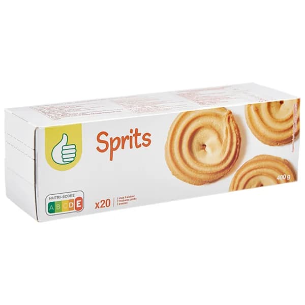 PRODUCTO ECONÓMICO ALCAMPO Galletas sprits 400 g. - 0.4 kg - Imagen del producto en Findit