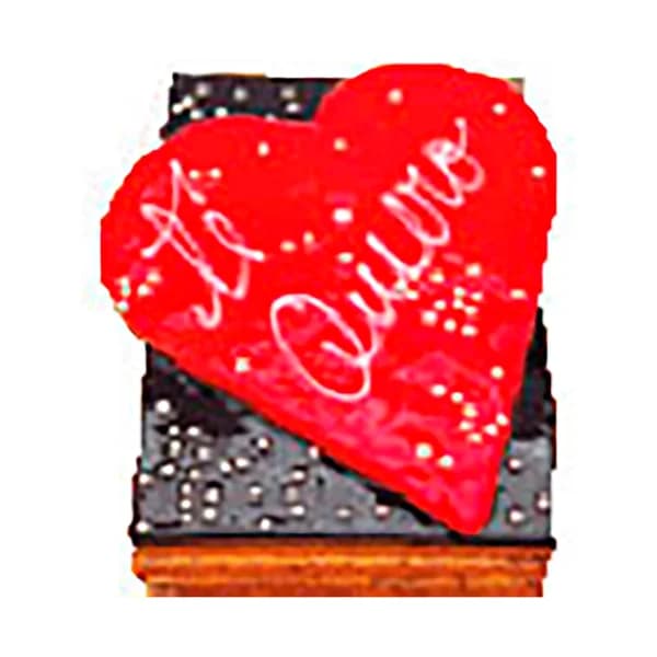 Tarta Corazón de San Valentín 550 g. - 0.55 kg - Imagen del producto en Findit