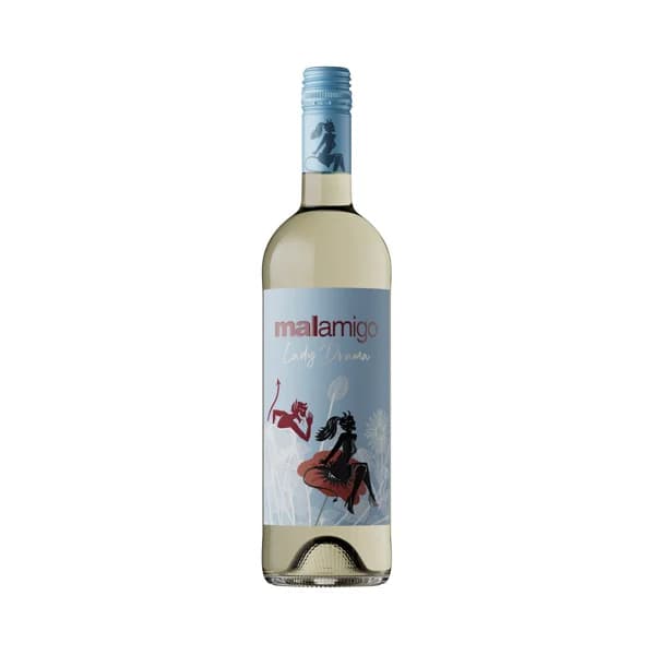 MALAMIGO Lady drama Vino blanco blend semidulce botella 75 cl. - 1 ud - Imagen del producto en Findit