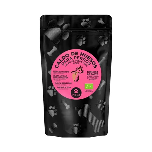 PET'BEL Caldo de hueso de ternera ecológica para perros 230 ml. - 0.23 l - Imagen del producto en Findit