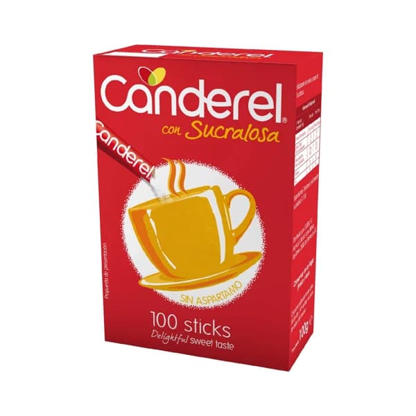 CANDEREL Edulcorante stick 100 uds. 100 g. - 0.1 kg - Imagen del producto en Findit