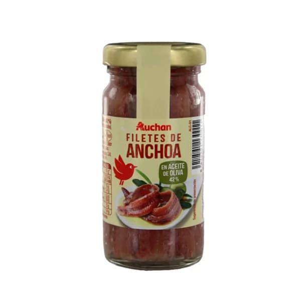 PRODUCTO ALCAMPO Anchoa en aceite de oliva tarro - 0.06 kg - Imagen del producto en Findit
