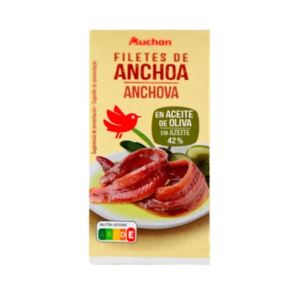 PRODUCTO ALCAMPO Anchoa en aceite de oliva lata - 1 ud - Imagen del producto en Findit