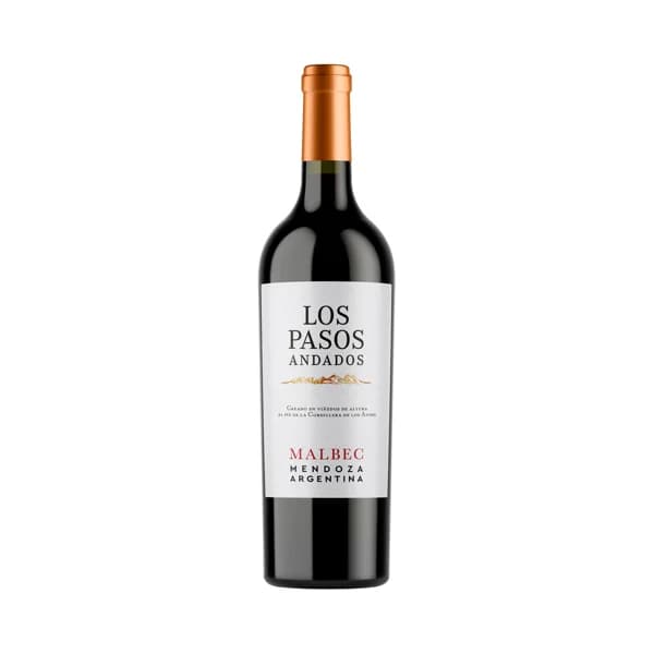 LOS PASOS ANDADOS vino tinto Malbec con D.O.Luján de Cuyo-Producto de Argen botella 75 cl. - 1 ud - Imagen del producto en Findit