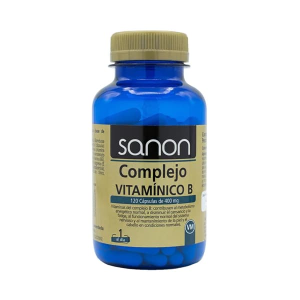 SANON Complemento alimenticio a base de vitaminas y fibra 120 comprimidos. - 1 ud - Imagen del producto en Findit