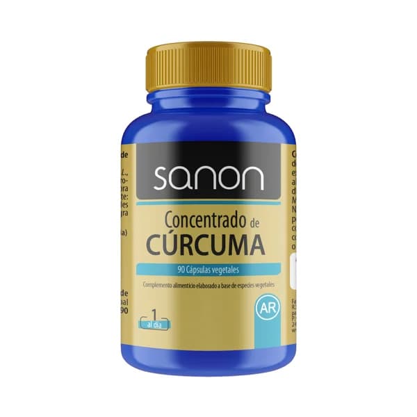 SANON Complemento alimenticio a base de cúrcuma concetrada 90 comprimidos. - 1 ud - Imagen del producto en Findit