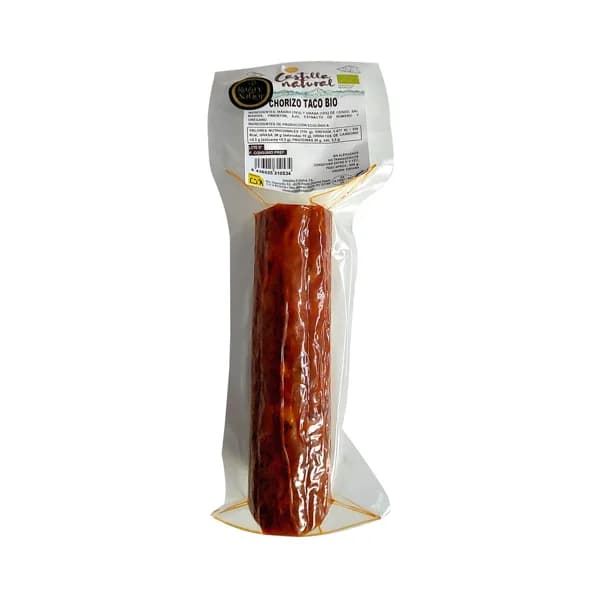 RAZA Y SABOR Castilla natural Taco de chorizo ecológico, envasado al vacio 300 g. - 0.3 kg - Imagen del producto en Findit