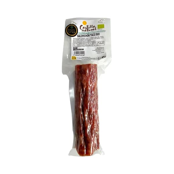 RAZA Y SABOR Castilla natural Taco de salchichón extra ecológico 300 g. - 0.3 kg - Imagen del producto en Findit