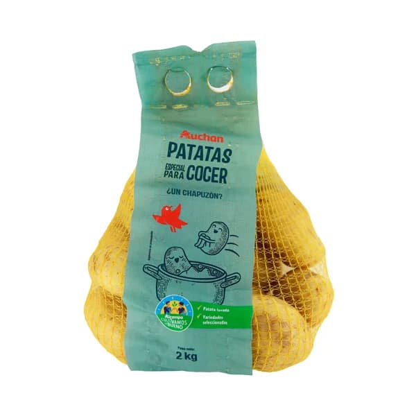 ALCAMPO CULTIVAMOS LO BUENO Patatas para cocer malla 2 kg. - 2 kg - Imagen del producto en Findit