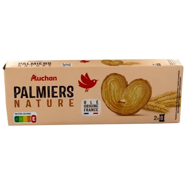 PRODUCTO ALCAMPO Palmeritas de hojaldre 100 g. - 0.1 kg - Imagen del producto en Findit