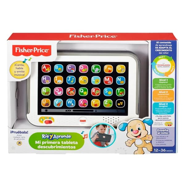 FISHER PRICE Mi primera tableta descubrimientos, juguete interactivo. - 1 ud - Imagen del producto en Findit