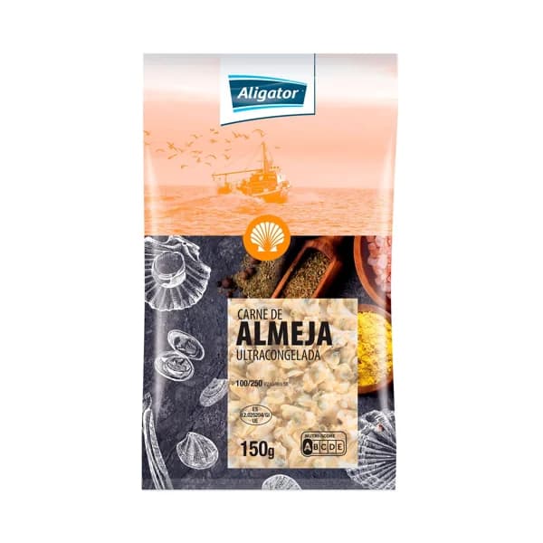 ALIGATOR Carne de almeja 100/250 150 g. - 0.15 kg - Imagen del producto en Findit
