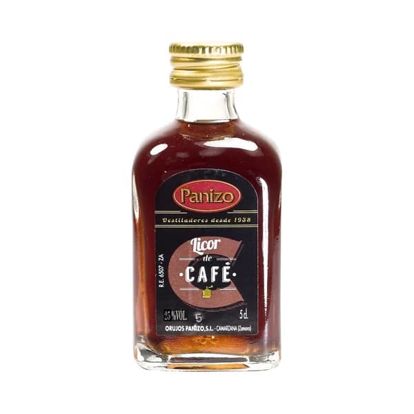 PANIZO Licor de café elaborado en Zamora botella 5 cl. - 0.05 l - Imagen del producto en Findit