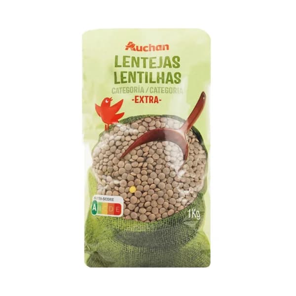 PRODUCTO ALCAMPO Lentejas Parda de categoria extra 1 kg. - 1 kg - Imagen del producto en Findit