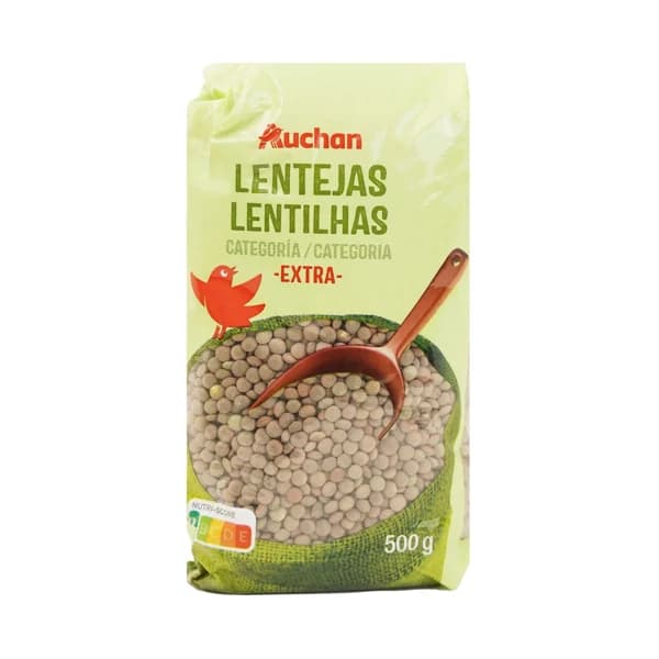 PRODUCTO ALCAMPO Lentejas Pardina extra 500 g. - 0.5 kg - Imagen del producto en Findit