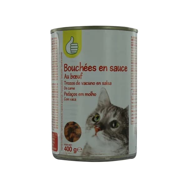 PRODUCTO ECONÓMICO ALCAMPO Bocaditos de vacuno en salsa 400 g. - 0.4 kg - Imagen del producto en Findit