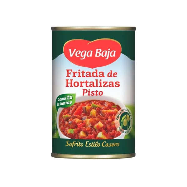 VEGA BAJA Fritada hortalizas pisto aove 400 g. - 0.4 kg - Imagen del producto en Findit