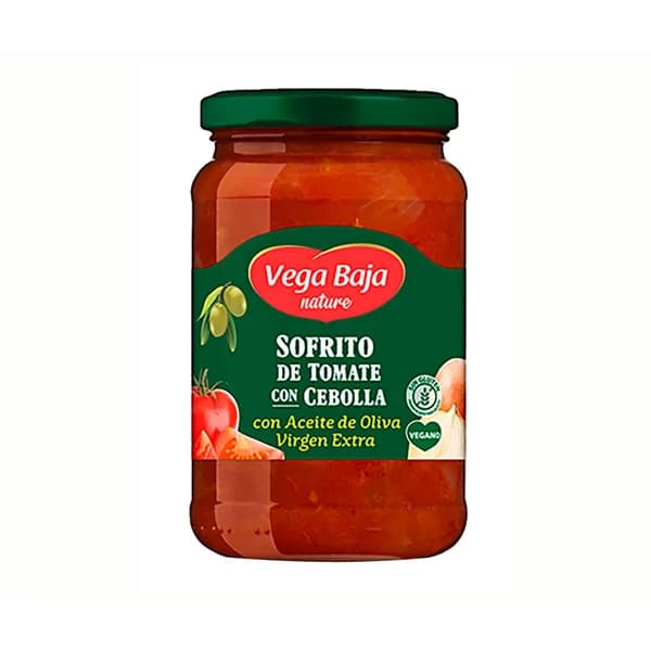 VEGA BAJA Sofrito de tomate y cebolla aove 330 g. - 0.33 kg - Imagen del producto en Findit
